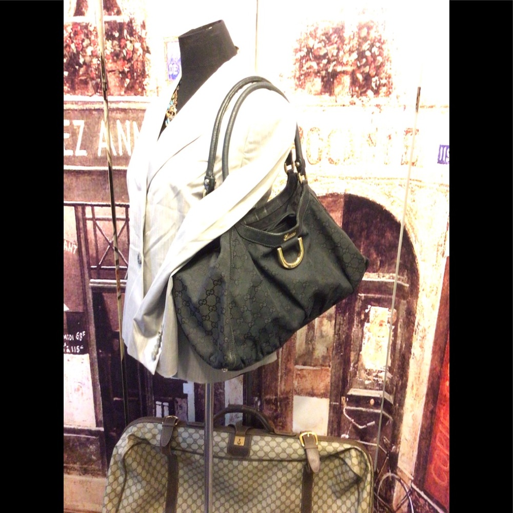 Gucci Authentic black hobo bag (Vintage)